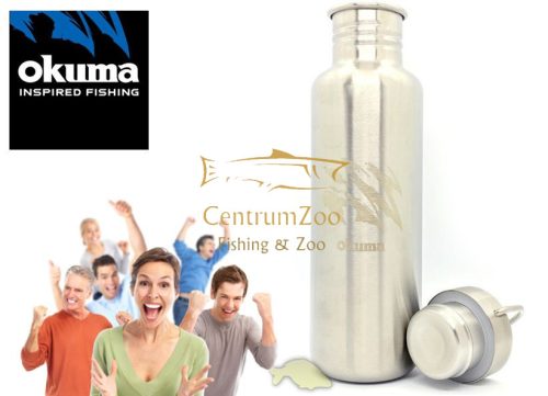 Okuma 1Layer Water Bottle Carp1 Termosz 0,8L (Pa09004) Ponty Motívummal