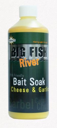 Dynamite Baits Aroma Big Fish River Bait Soak - Cheese & Garlic 500Ml (Dy1379)