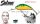 Salmo Rattlin Hornet Floating - 5,5Cm 10,5G Wobbler (Qrh026) Green Tiger