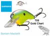 Shimano Bantam Macbeth 50Mm 12G T05 Gold Chart  (59Vzp105T05)