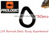 Prologic Lm Round Steel Ring Assortment Drop  30Db  (49919)
