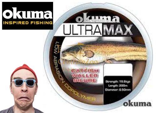 Okuma Ultramax Silurus 11Lbs 18,6Kg 0.50Mm Copolymer 200M