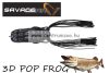 Savage Gear 3D Pop Frog  70 20G Black Frog Béka Műcsali (62031)