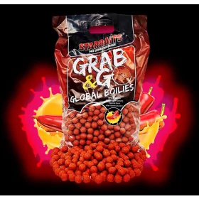   Starbaits Boilies Global Spice 2,5kg 20mm etető bojli (78681)