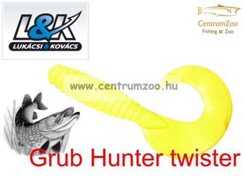 L&K Grub Hunter Crab-Sós Íz 5,5Cm 8Db Csomagban (87153-008)
