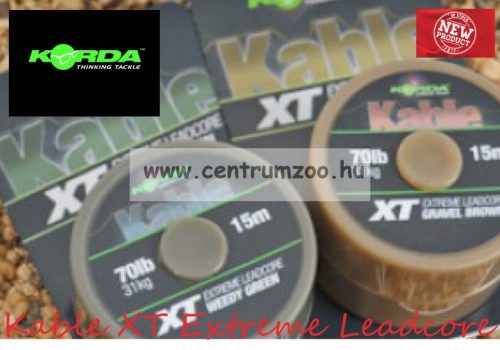 Korda Kable Xt Extreme Leadcore 15M 70Lb Green (Kabxtg)