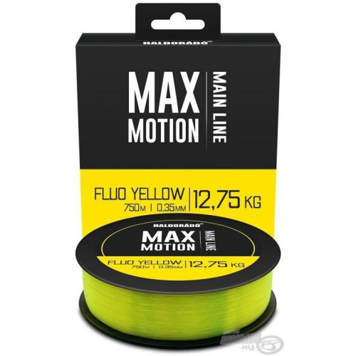 Haldorádó MAX MOTION Fluo Yellow 750m 0,35mm 13,95kg monofil zsinór