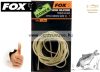 Fox Edges™ Hook Silicone - Trans Khaki Hook 10-7 Size   1,5M Gubancgátló (Cac567)