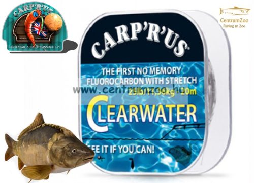 Carp'R'Us Clearwater Fluorocarbon Előkezsinór 25Lb 20M (Cru300225)
