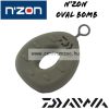 Daiwa N'Zon Oval Bomb 20G Ólom 2Db (13368-020)