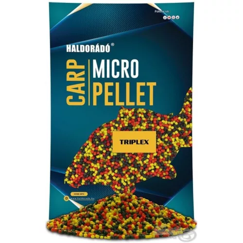 HALDORÁDÓ Carp Micro Pellet - TripleX 600g