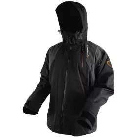 Savage Gear Black Savage Jacket Grey Kabát - Small (50808)