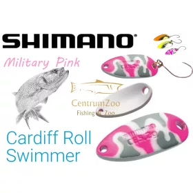   Shimano Cardiff Roll Swimmer Camo Edition 4.5g Military Pink (5Vtrc45R22)