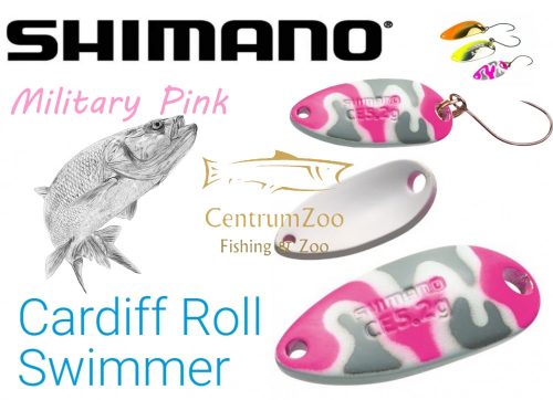 Shimano Cardiff Roll Swimmer Camo Edition 4.5g Military Pink (5Vtrc45R22)