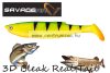 Savage Gear Lb 3D Bleak Paddle Tail 8Cm 4G 5Pcs 03-Fire Tiger Gumihal (48743) Küsz Utánzat