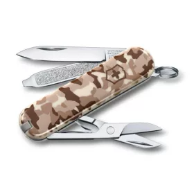  Victorinox Classic Desert Camouflage Ollós Zsebkés, Svájci Bicska  0.6223.941