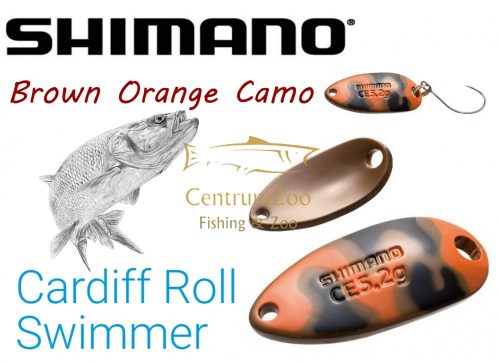 Shimano Cardiff Roll Swimmer Camo Edition 4.5g Brown Orange Camo 23T (5Vtrc45R23)