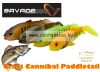 Savage Gear Craft Cannibal Paddletail  8.5Cm 7G   Gumihal Olive Pearl Hot Orange (71808)