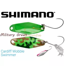   Shimano Cardiff Wobble Swimmer 1,5G Military Green 25T (5Vtr015L25)
