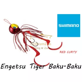   Shimano Engetsu Tiger Baku-Baku 62T Red Curty  80G  (59Vej408Q62)