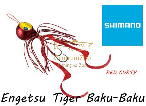 Shimano Engetsu Tiger Baku-Baku 62T Red Curty  80G  (59Vej408Q62)