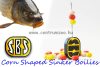 Sbs Corn Shaped Sinker Boilies Fűzhető Csali 8-10Mm 60G - White Pepper Corn (Fehérbors)  (30114)