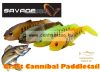 Savage Gear Craft Cannibal Paddletail 10.5Cm 12G  Gumihal Olive Pearl Hot Orange (71816)