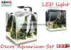 Aquael Shrimp Smart Nano Led Day & Night Akvárium Komplett Szett 10Liter Fehér (122977)