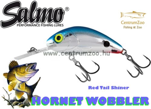 Salmo Rattlin’ Hornet Floating - 3.5Cm 3,1G Wobbler (Qrh271) Red Tail Shiner