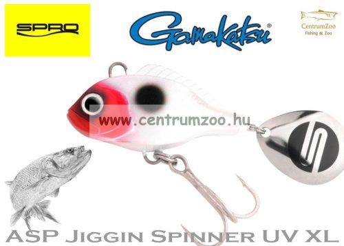 Spro-Gamakatsu Asp Jiggin Spinner Uv Xl 50G (4341-1470) Red Head