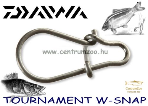 Daiwa Tournament W-Snap Gyorskapocs Large 10Db (16512-202)