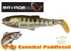 Savage Gear Craft Cannibal Paddletail  8.5Cm 7G   Gumihal Olive Silver Smolt (71807)
