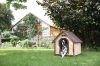 Kerbl Dog House 4-Seasons Szigetelt Fa Kutyaház 100 X 83 X H 94 Cm Ajtóval (81349)