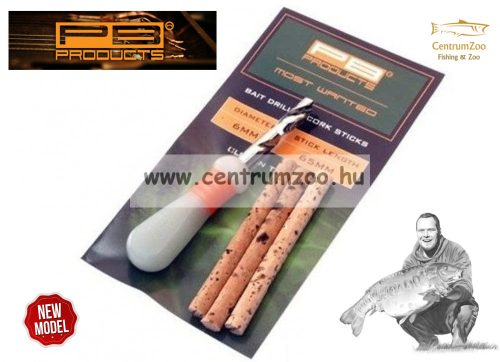 Pb Product Bait Drill 6 Mm + Cork Stick Csalikönnyítő Parafa És Fúró (Pbbd6Mm)