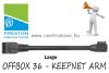 Preston Offbox 36 - Keepnet Arm - Long Feeder Adapter (P0110028  Obp/64)