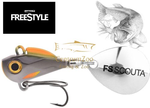Spro Freestyle Scouta Jig Spinner 6G Wobbler - Roach (4696-003) Műcsali