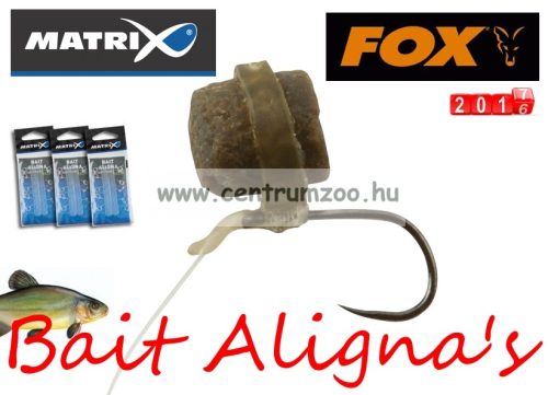 Fox Matrix Bait Aligna'S Feeder Pelletgyűrű Horogbefordítóval 10Db (Gac298)