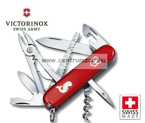 Victorinox Angler Red Zsebkés, Svájci Bicska  1.3653.72
