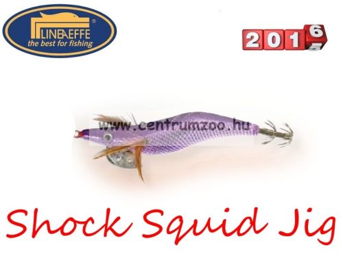 Lineaeffe Super Shock Squid Jig Ln-23 Tengeri Műcsali 10,5Cm (5080035) - Purple