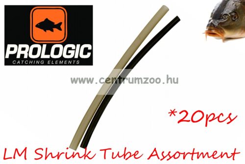 Prologic Lm Shrink Tube Assortment L  Ø2.5 & 3Mm  5.5Cm 20Db (49913)