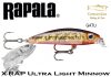 Rapala ULM04 Ultra Light Minnow 4cm 3g wobbler - GATU színben