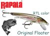 Rapala F09 Original Floater Rap wobbler 9cm 5g - S színben