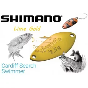   Shimano Cardiff Roll Swimmer Premium Plating 4.5g Lime Gold 64T (5Vtrr45R64)