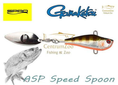 Spro-Gamakatsu Asp Speed Spinner Uv 29G (4342-052) Natural Perch