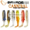 Savage Gear Lb Cannibal Play Body 15cm 33g Gumihal White & Black (61866)