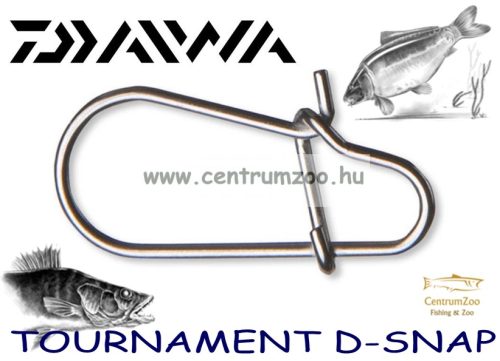 Daiwa Tournament D-Snap Gyorskapocs Small 10Db (16512-000)