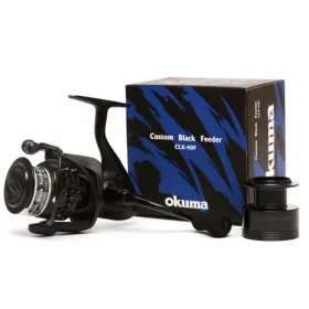   Okuma Custom Black Baitfeeder CLX-40F 7+1Bb - Alu feeder orsó (CLX-40F)