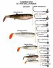 Savage Gear Craft Cannibal Paddletail 10.5Cm 12G  Gumihal Perch (71814)