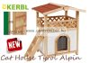 Kerbl Cat House Thermo Tyrol Alpin Szintes Cicaház 88X57X77Cm (82660)