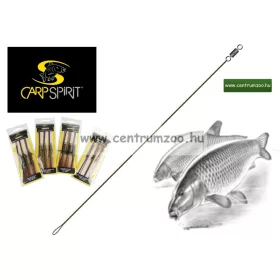   Carp Spirit Gravity Ready Leader Loop + Swivel  Előke Hurokkal, Forgóval 90Cm 3Db  (Acs010148)